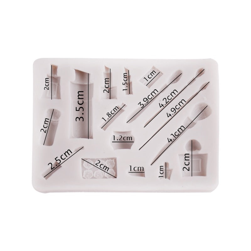 Makeup Tools Silicone Fondant Mold 17 Cavity