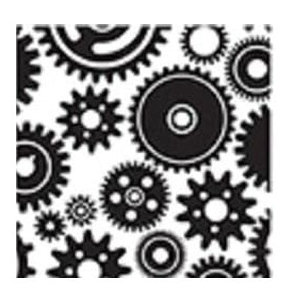 Manly Chocolate Texture Sheet Plastic 6Pcs Set