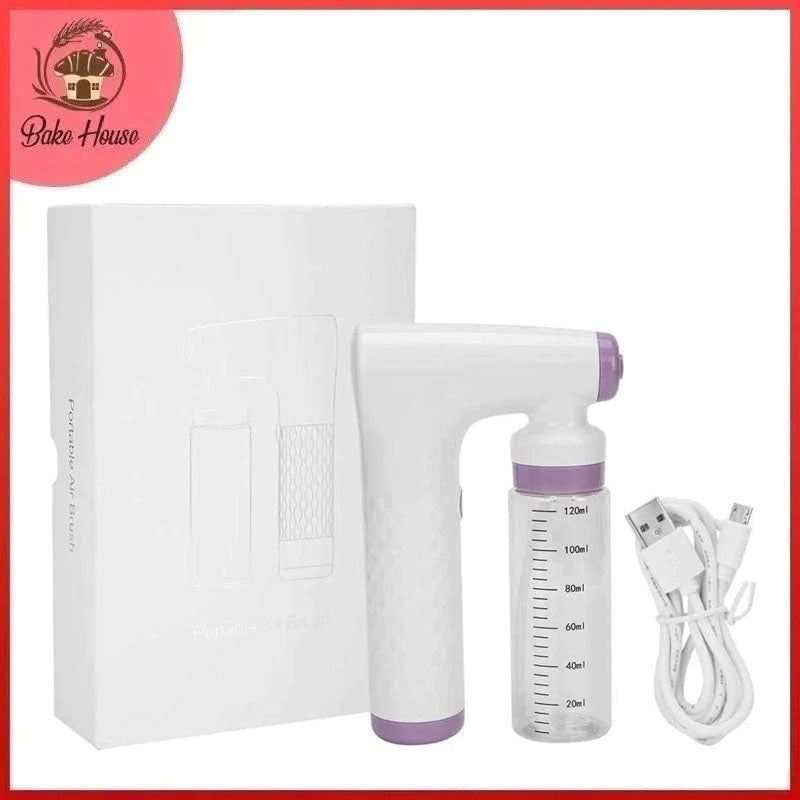 Manual Air Brush Portable-USB Rechargeable