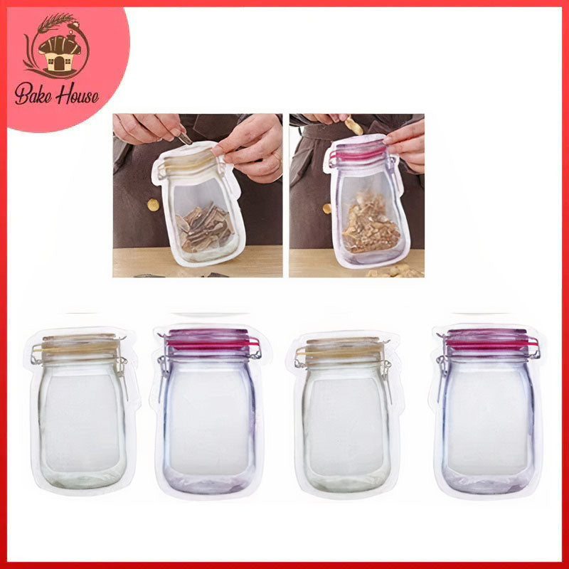 Mason Jar Style Bags 4 pcs Set
