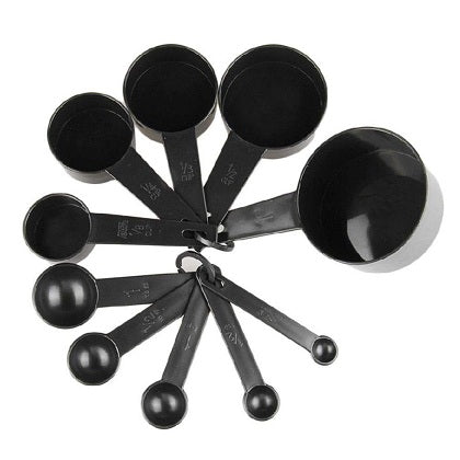 Measuring Cups & Spoons Plastic 10Pcs Set