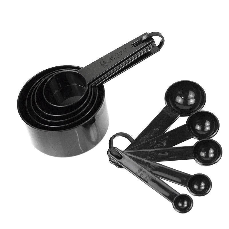 Measuring Cups & Spoons Plastic 10Pcs Set