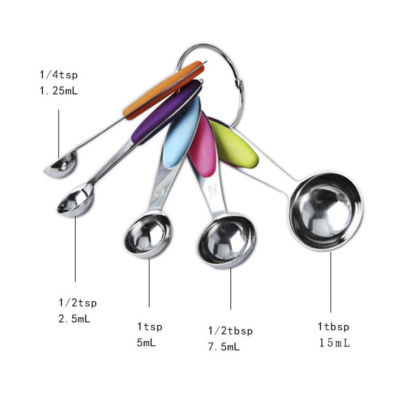 Measuring Cups and Spoons Stainless Steel 10Pcs Set
