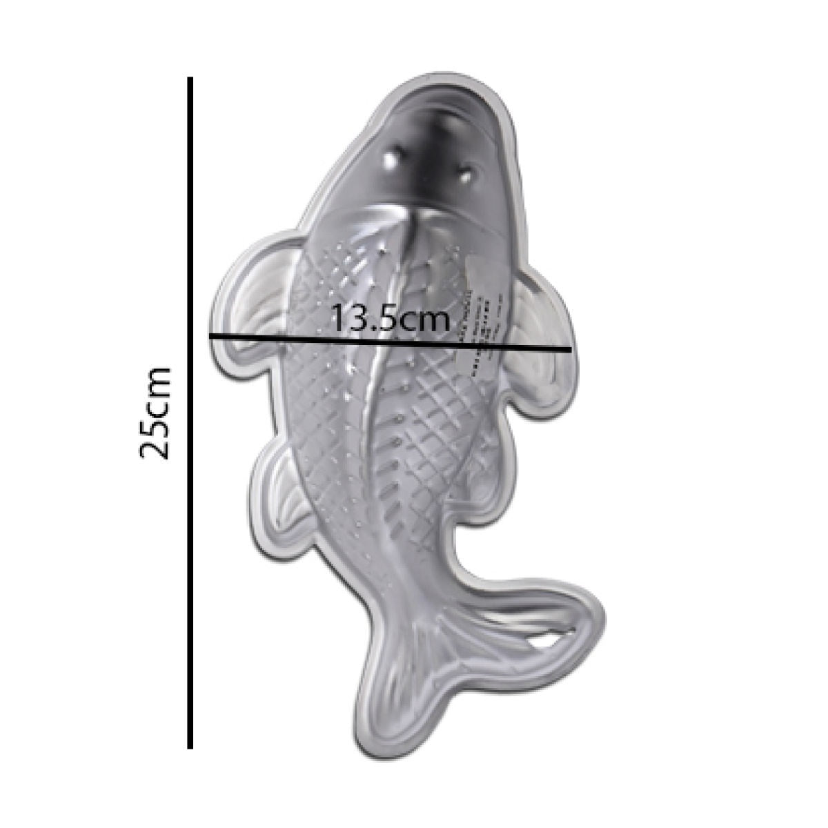 Medium Size Fish Cake Baking Mold Aluminum