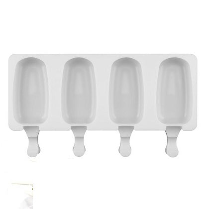 Medium Size Popsicle Mold Silicone 4 Cavity