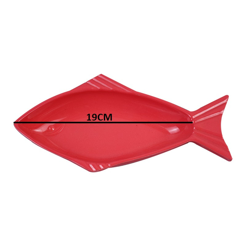 Melamine Fish Shape Serving Dish