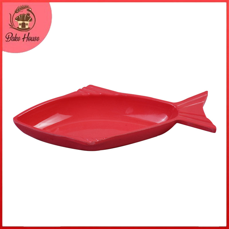 Melamine Fish Shape Serving Dish