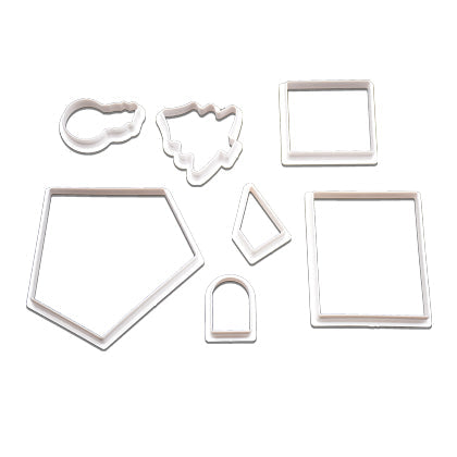 Merry Christmas Multi Cutter 8Pcs Set Plastic