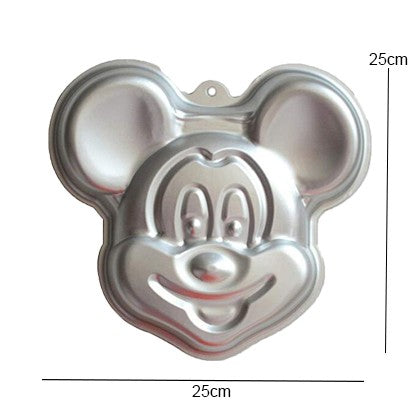 Mickey Mouse Aluminum Cake Baking Mold