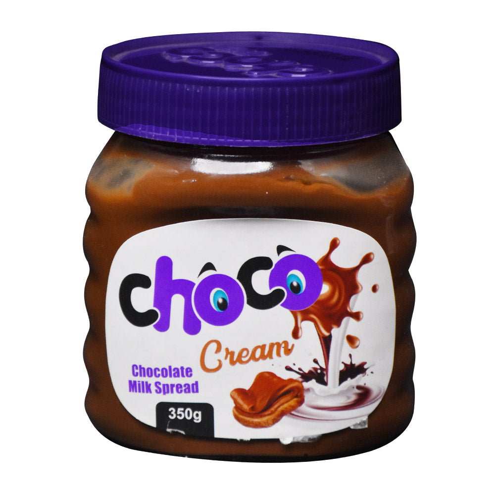 Milkyz Food Choco Cream Chocolate Milk Spread 350g Jar Bottle