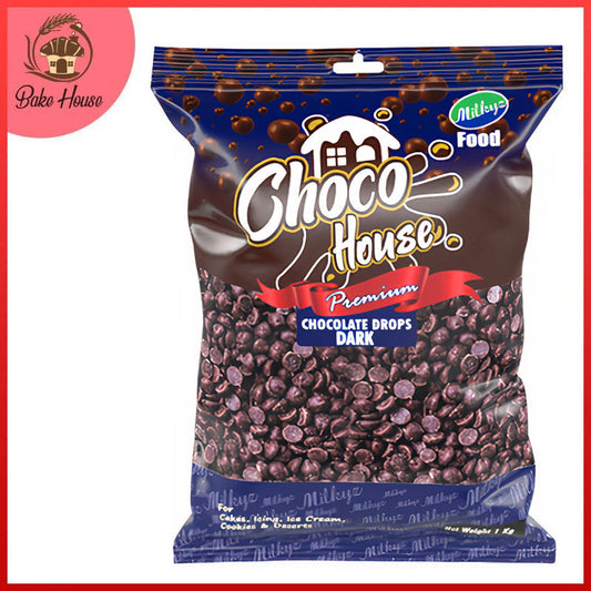Milkyz Food Choco House Black Chocolate Chip 1KG Pack