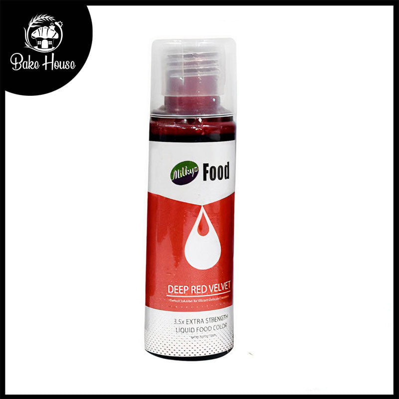 Milkyz Food Liquid Food Color Deep Red Velvet 120ML Bottle