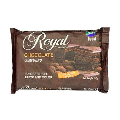 Milkyz Food Royal Chocolate Compound 2KG Slab