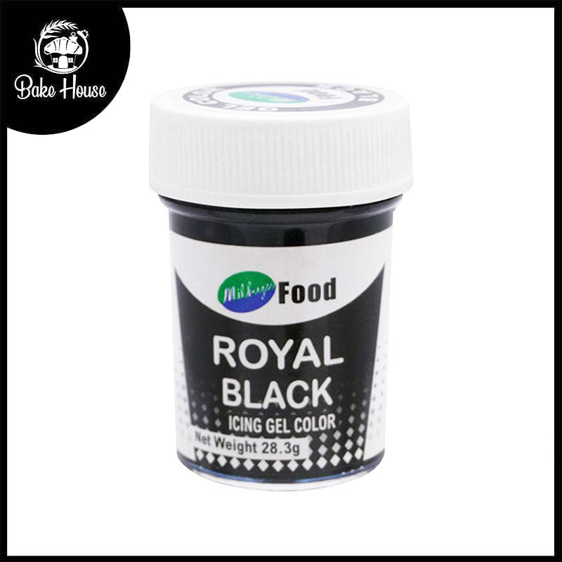 Milkyz Food Royal Gel Icing Color Black