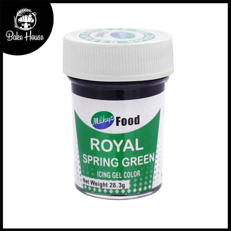 Milkyz Food Royal Gel Icing Color Spring Green