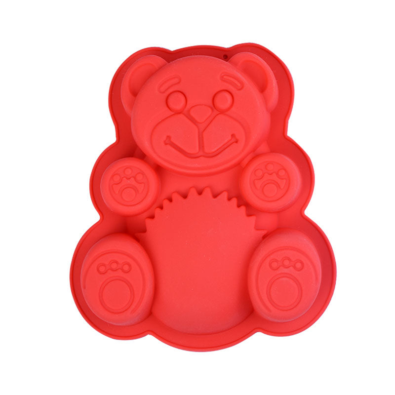 Mini Bear Silicone Cake Baking Mold Design 02