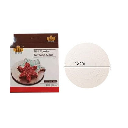Mini Cookie Rotating Turntable Plastic