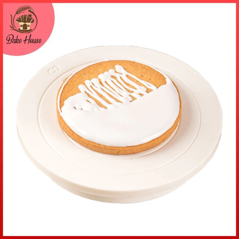 Mini Cookie Rotating Turntable Plastic