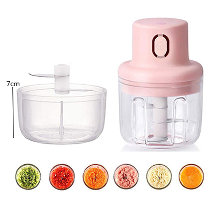 Mini Electric Garlic Food Chopper