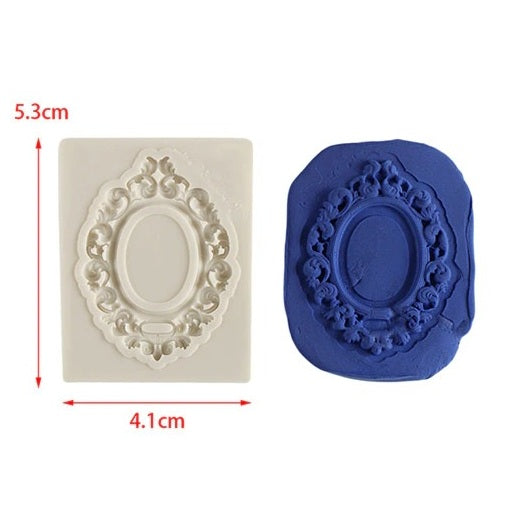 Mini Frame Silicone Fondant Mold