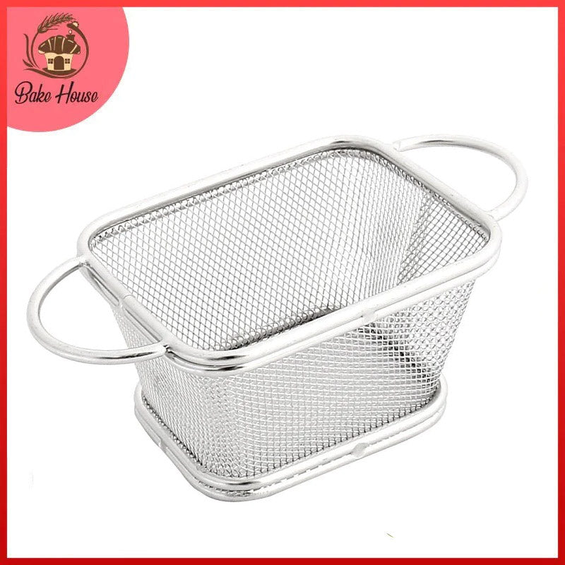 Mini Fry Wire Basket Stainless Steel