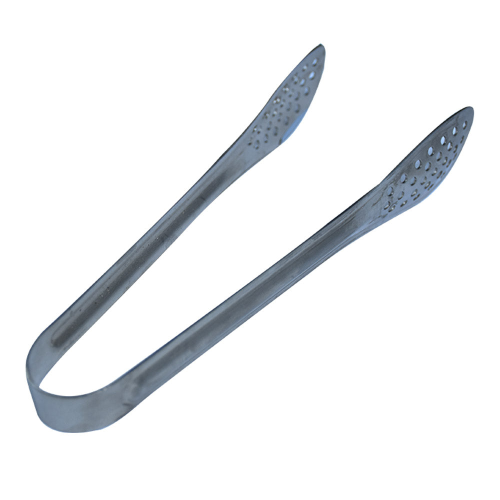 Mini Tong With Holes Stainless Steel