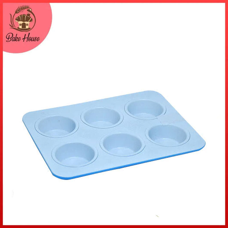 Muffin Tray Non Stick 6 Cavity