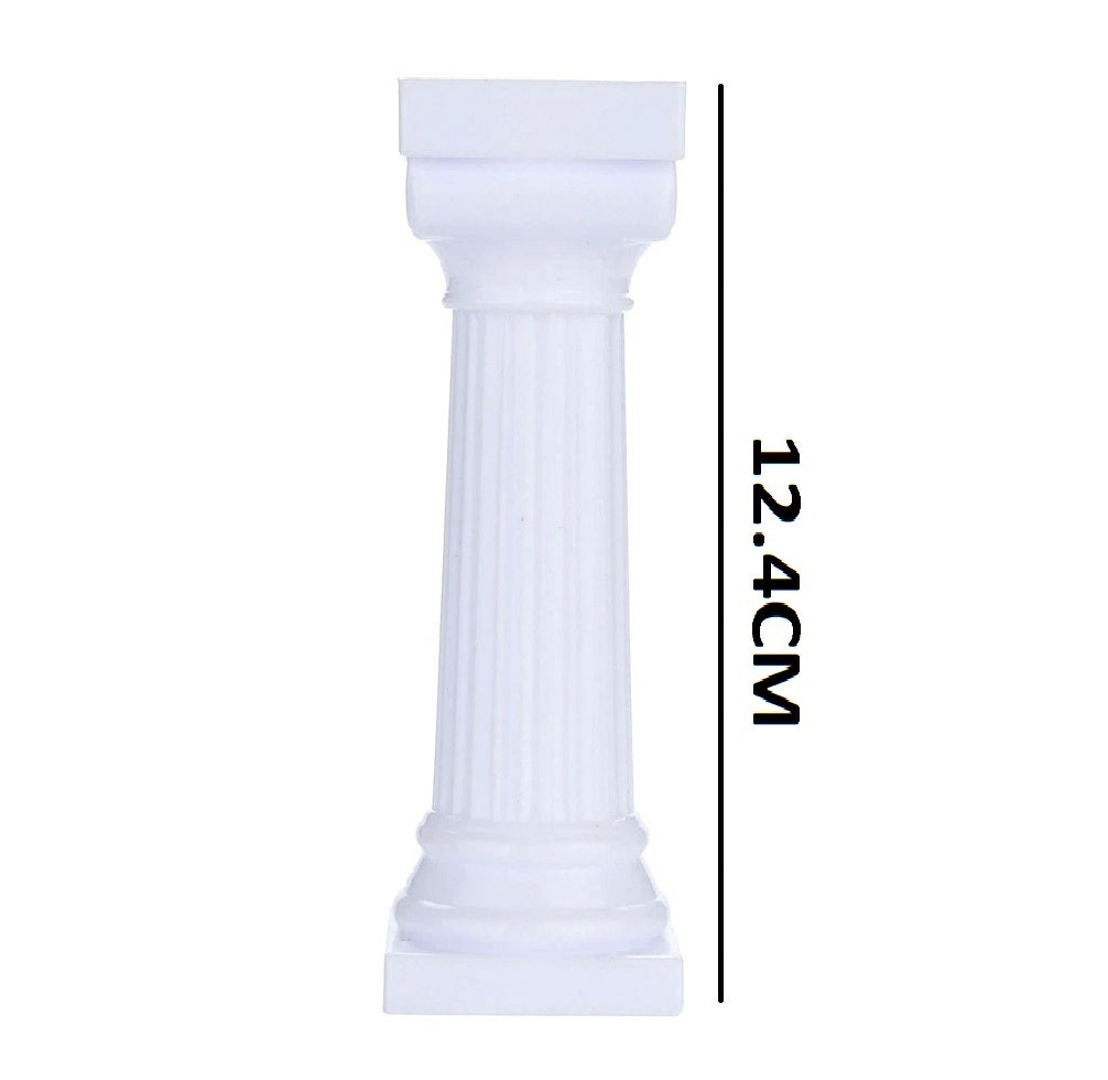 Multi Layer Cake Support Pillars Medium Size 4Pcs Set