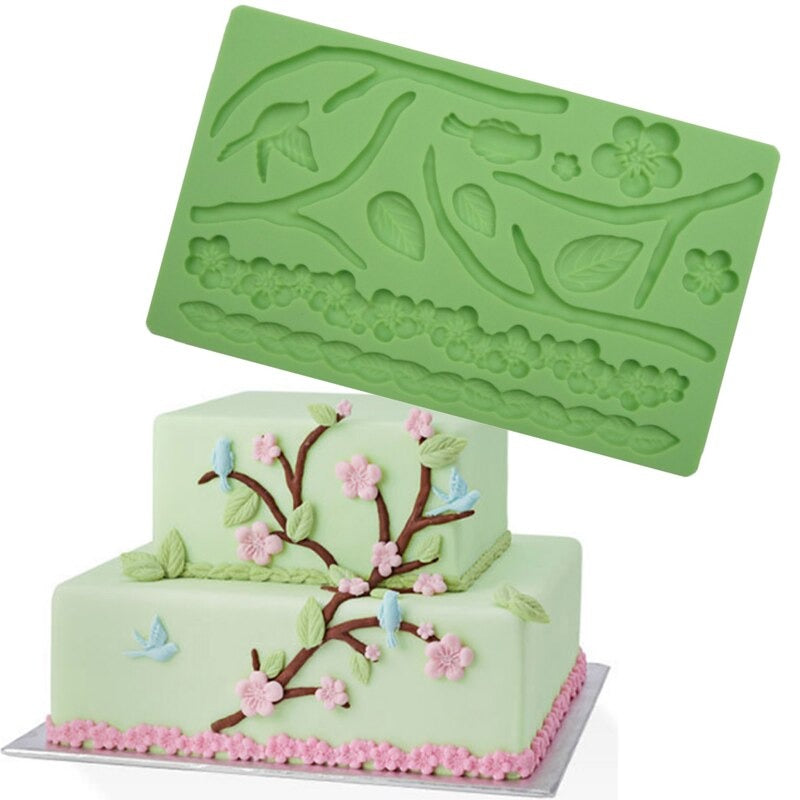 Nature Silicone Fondant Mold Sheet
