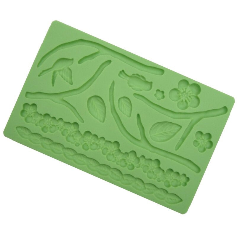 Nature Silicone Fondant Mold Sheet