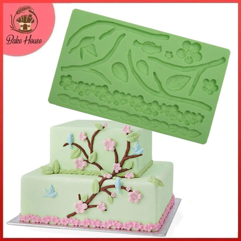 Nature Silicone Fondant Mold Sheet