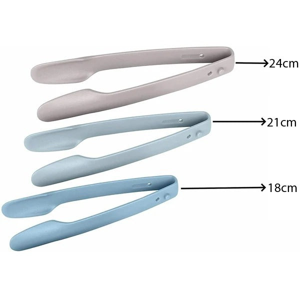 Nesting Food Tong 3Pcs Set Plastic High Quality