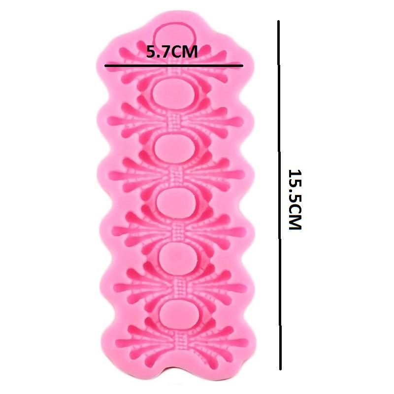 New Style Cake Border Silicone Fondant Mold