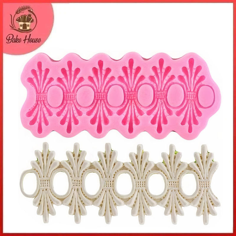 New Style Cake Border Silicone Fondant Mold