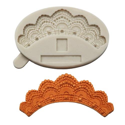Newest Crown Shape Silicone Fondant Cake Mold