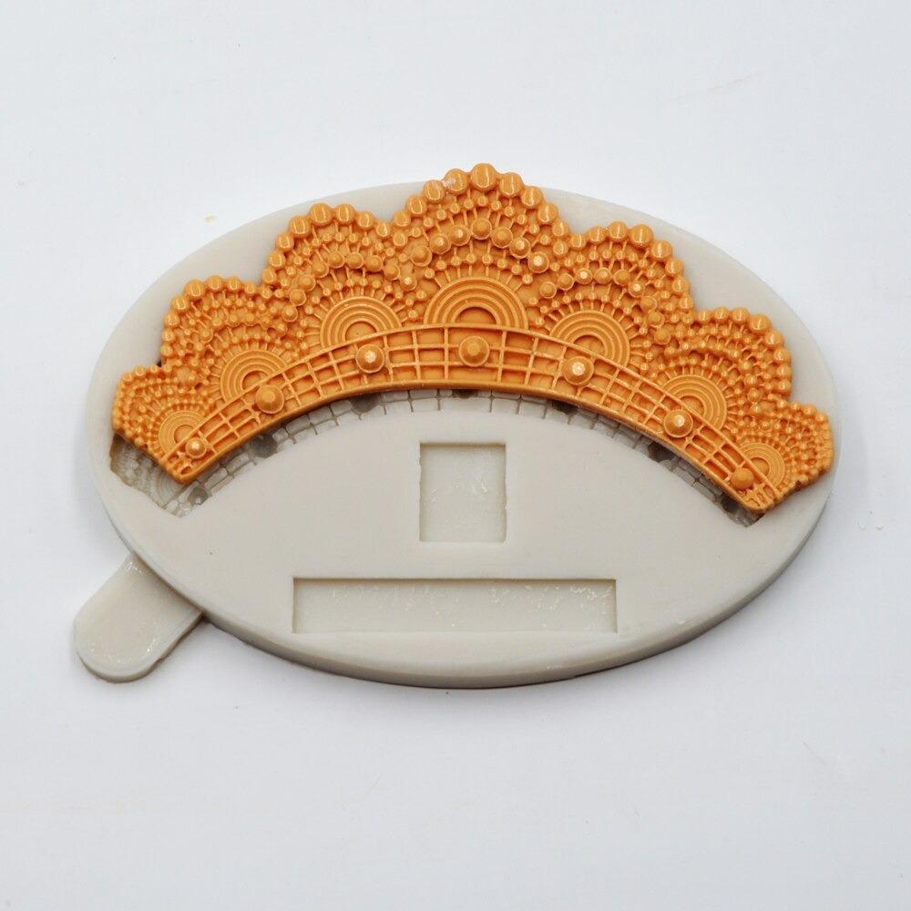 Newest Crown Shape Silicone Fondant Cake Mold