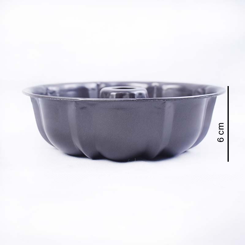 Non Stick Bundt Fluted Cake Mold Round (Design 02) 20cm