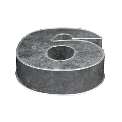 Number Cake Baking Mold Silver Tin (6)