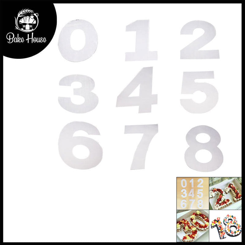 Number Cake Mold 0-8 Large