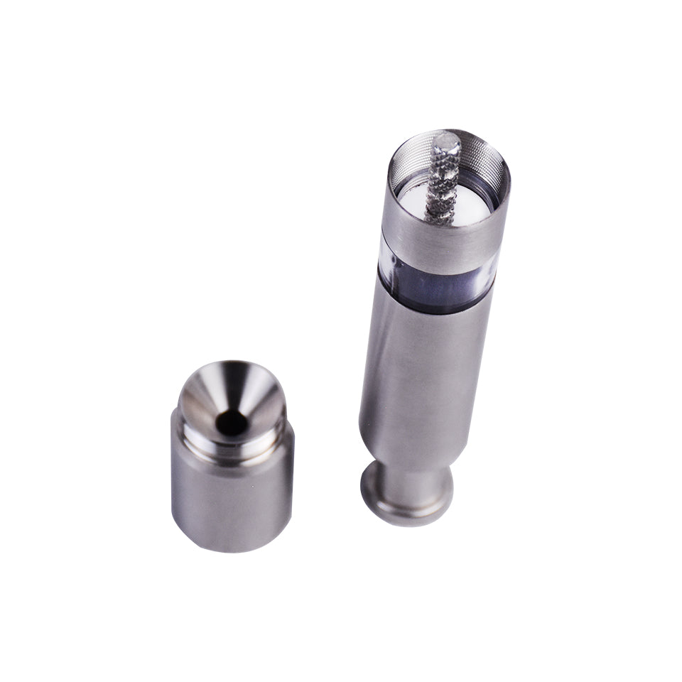 One Hand Pepper Mill Book Stainless Steel