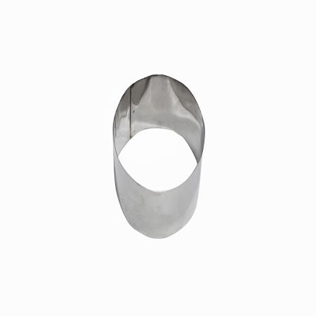Oval Shape Cookie Cutter Stainless Steel 5Pcs Set