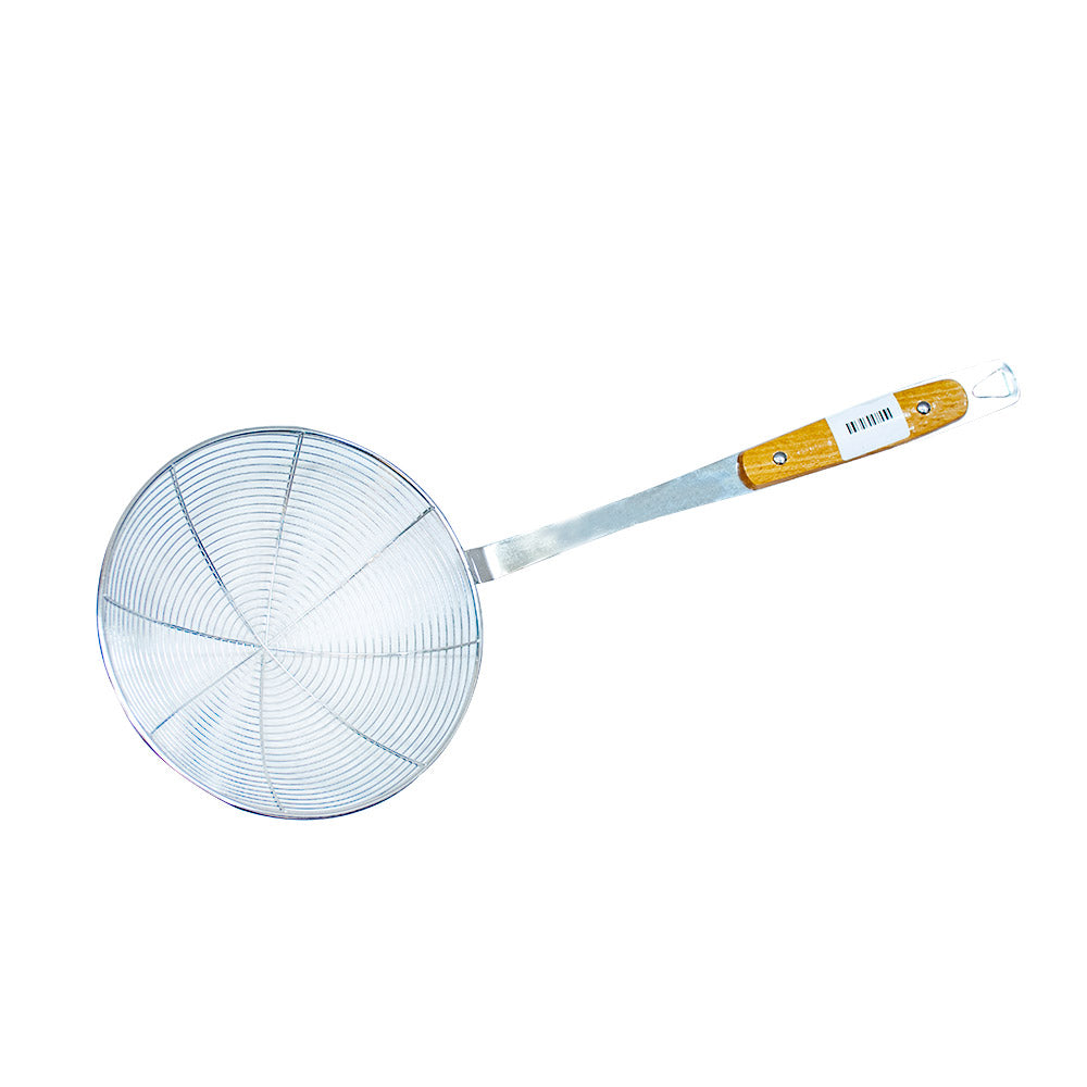 Pakoda Strainer Wood Handle 6 Inch
