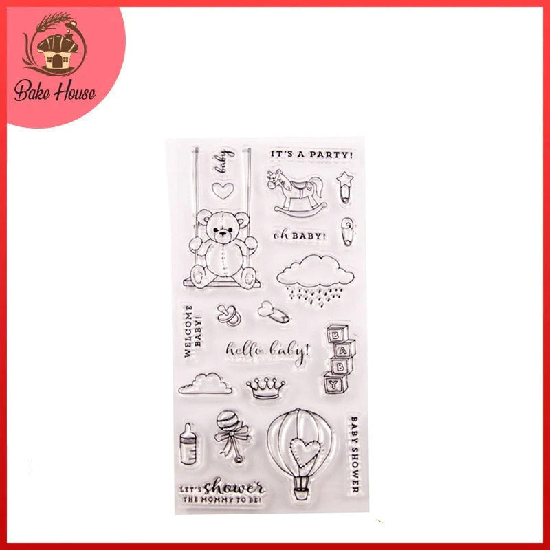 Party Theme Silicone Rubber Stamp