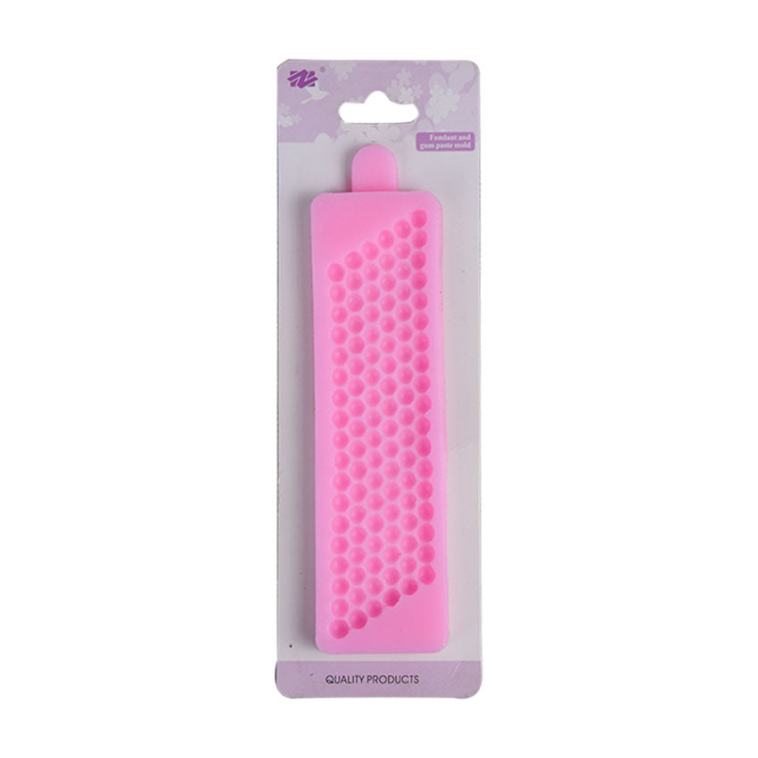 Pearls Beads Lace Border Silicone Fondant Mold