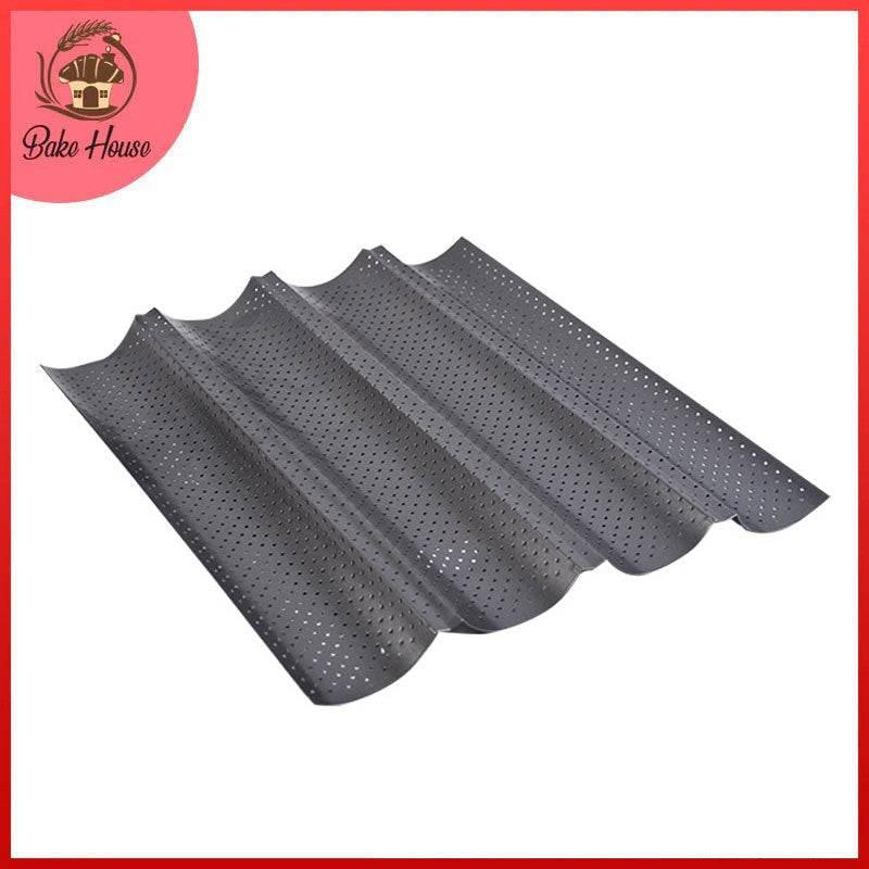 Perforated French Loaf Baking Tray Non Stick