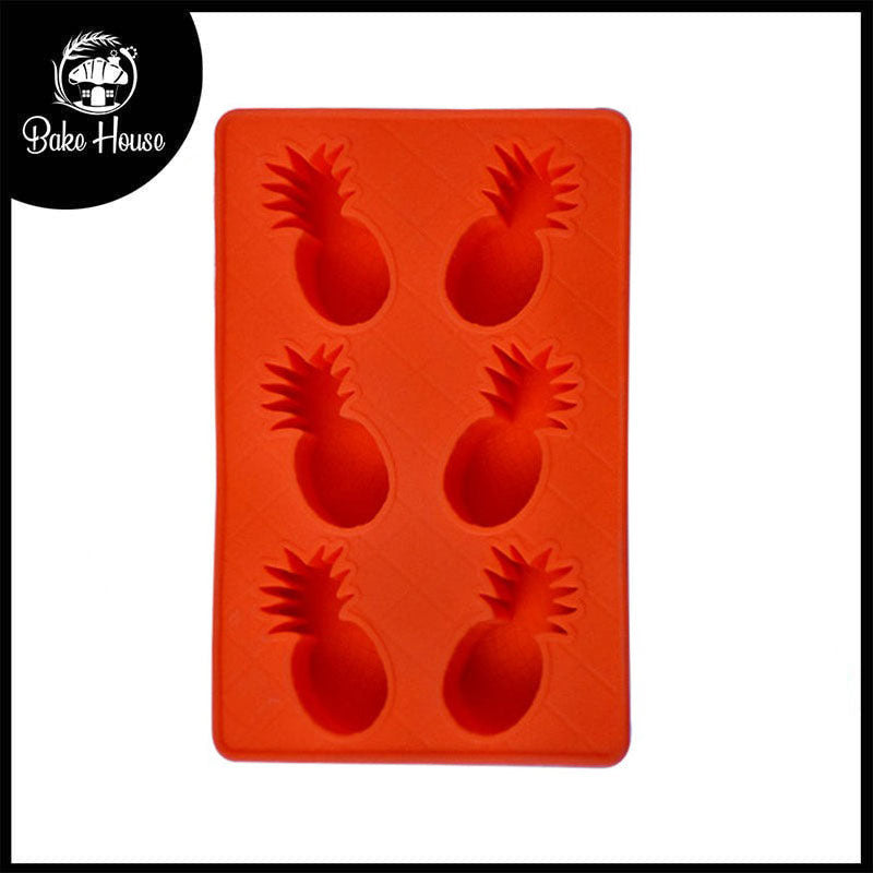Pineapple Silicone Mold 6 cavity