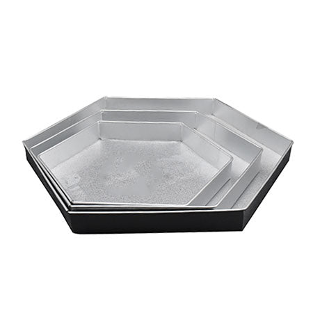 Pizza Hexagon Pan 3Pcs Set
