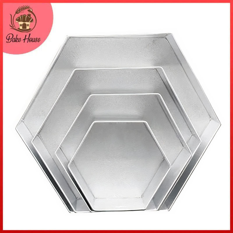 Pizza Hexagon Pan 3Pcs Set
