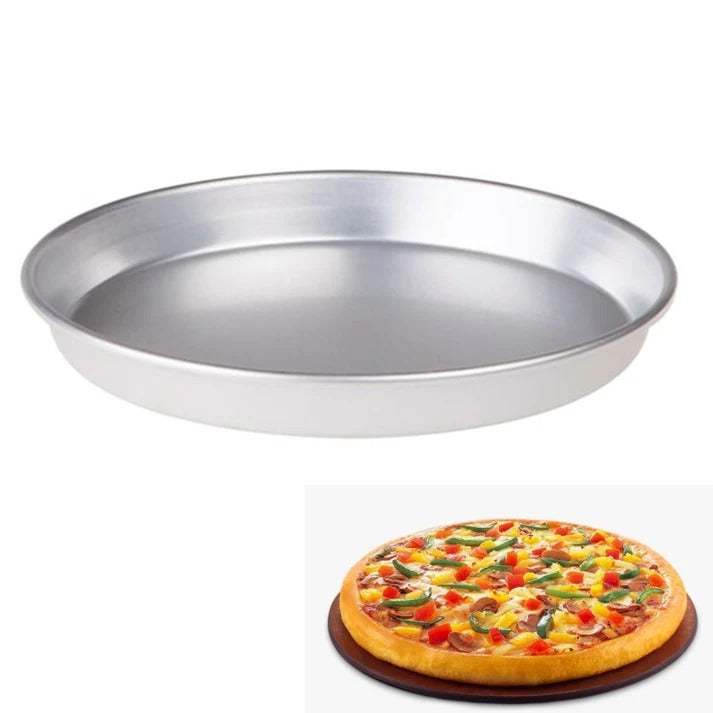 Pizza Pan Round Aluminium 17.5CM