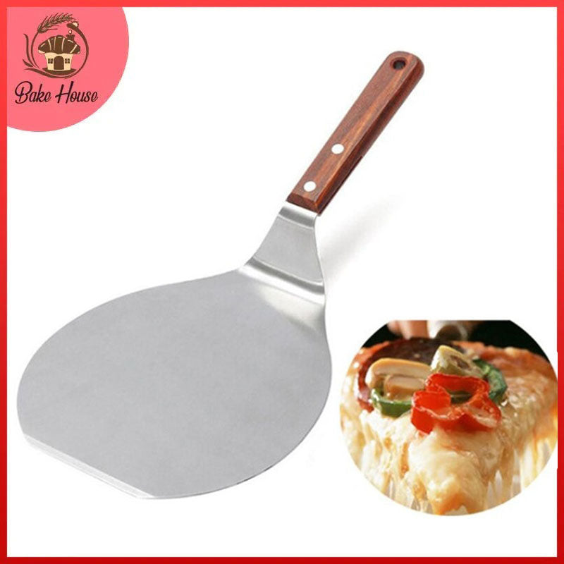 Pizza Turner Stainless Steel Wood Handle